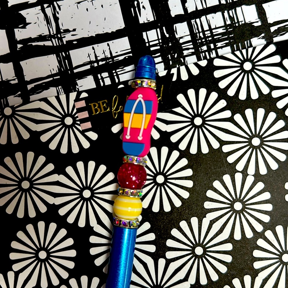 Flip flop ink pen